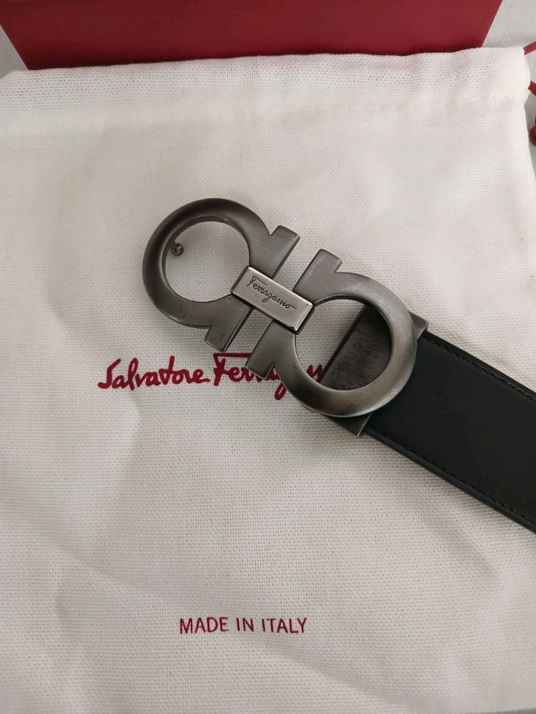 페라가모 남성 양면 가죽벨트 정품입니다--2