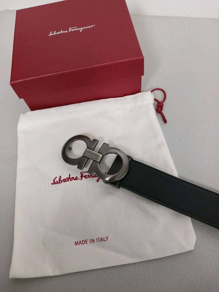 페라가모 남성 양면 가죽벨트 정품입니다--7