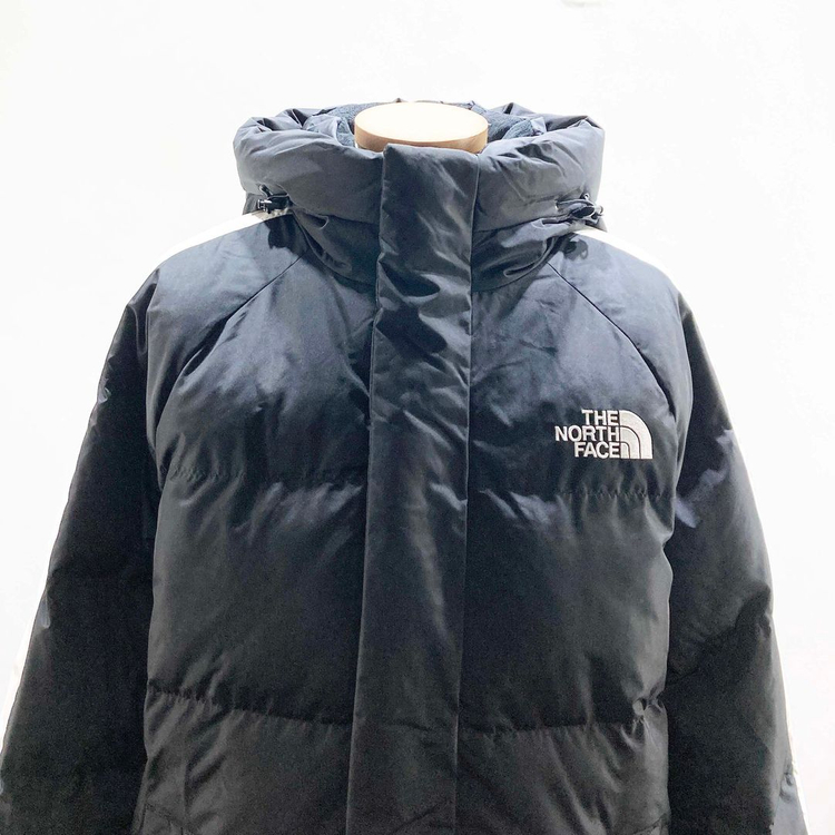 노스페이스 여성구스롱패딩 90--1