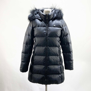 르꼬끄 여성구스롱패딩 라쿤퍼 90 이미지