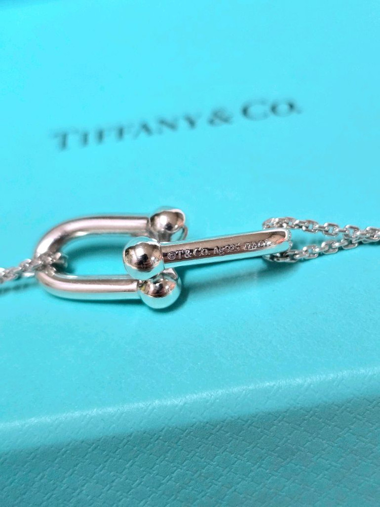 티파이하드웨어링크목걸이 Ag925 순은 정품--1