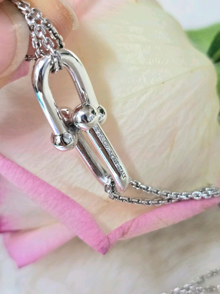 티파이하드웨어링크목걸이 Ag925 순은 정품--5