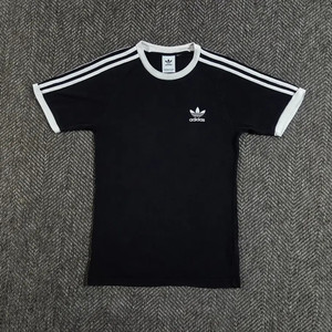 아디다스 파이어버드 반팔 티셔츠 링거티 블랙 Adida 이미지