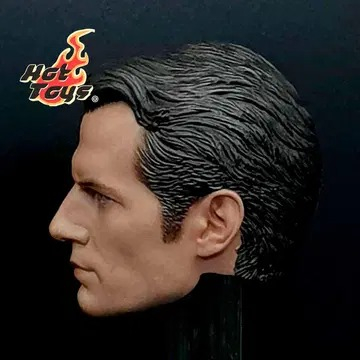 핫토이 저스티스리그 슈퍼맨 헨리카빌 헤드+목핀 12인치 피규어--2