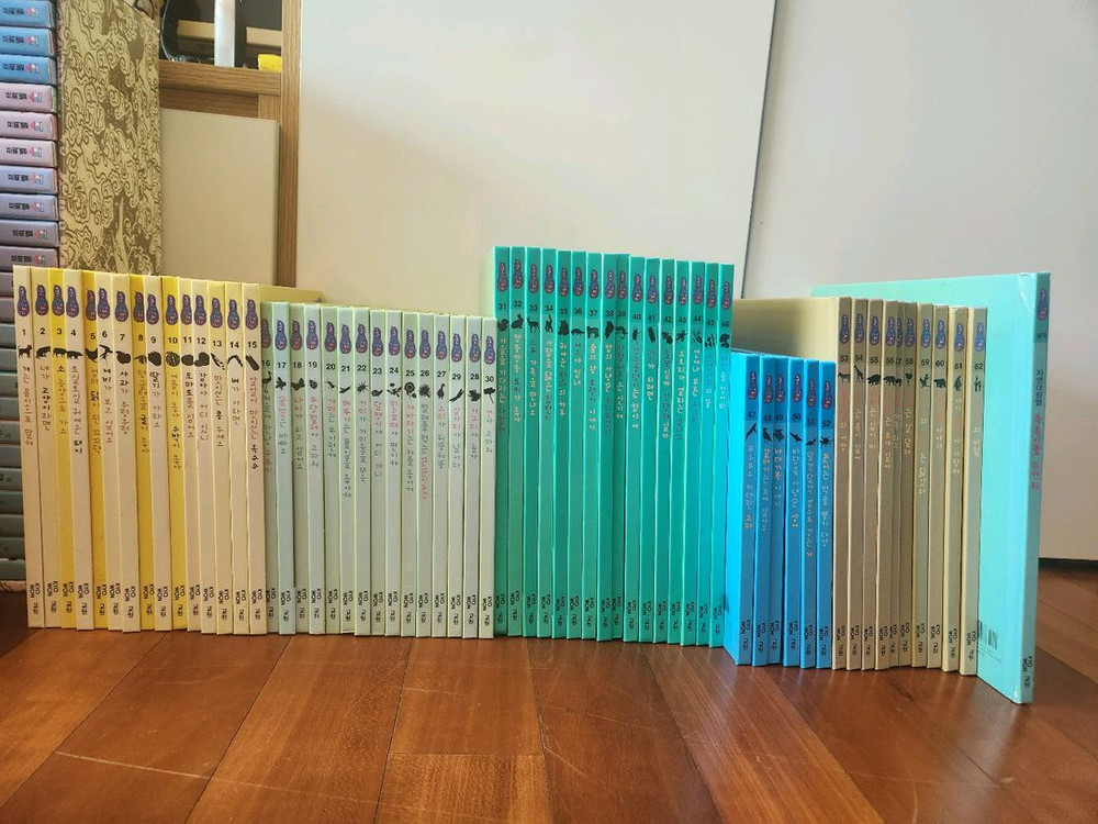 교원 자연이 소곤소곤 62권+별책+독서관리 프로그램(32회) 세트 3만원 이미지