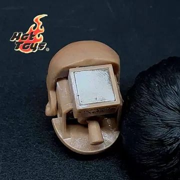 핫토이 용쟁호투 이소룡 데미지 무빙아이 헤드 12인치 피규어--3