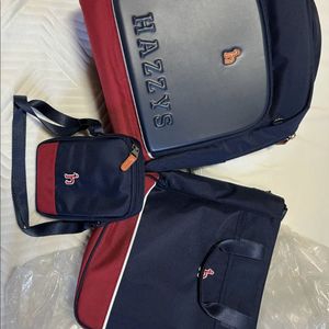 해지스 키즈 책가방 신발주머니 크로스백 세트 (새제품)