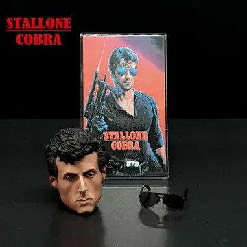 실베스타스탤론 코브라 헤드 커스텀 세트 12인치용(핫토이 호환)--1