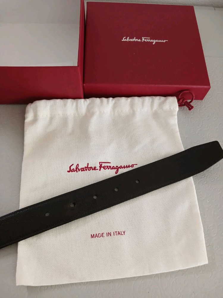 페라가모 남성 양면 가죽벨트 풀박스 정품--5