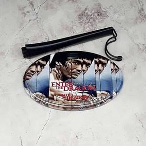 이소룡 용쟁호투 고퀄리티 인쇄 스탠드 12인치 피규어(핫토이 호환)