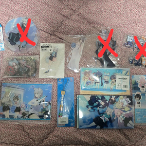 (대량)블루 아카이브 공식 및 비공식(샬레,요스타,중스타 등) 굿즈 팝니다.