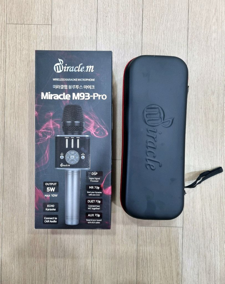 미라클엠 마이크 m93-pro 노래방 마이크--2
