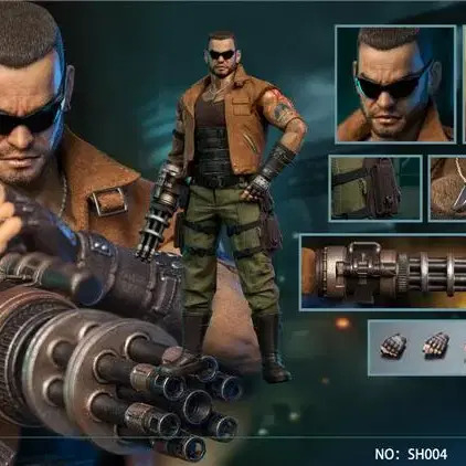 샤크토이 파이널판타지7 바레트 12인치 피규어(핫토이 호환) 이미지