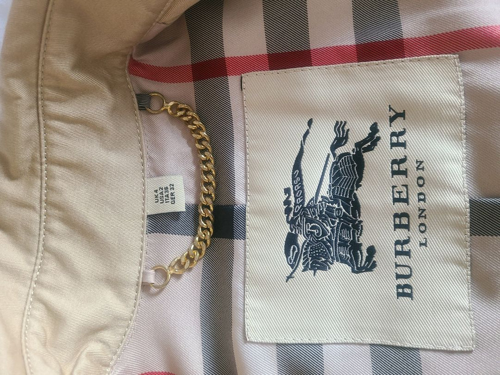 버버리 트렌치 코트 UK 4--2
