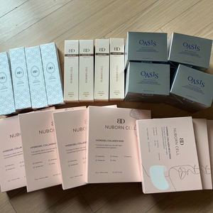 새상품미개봉) 블랑두부 누본셀 오아시스패드 누본팩 어성초토너 달걀팩 비비선크림 양태반크림 블랑선크림