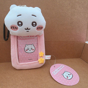 치이카와 인형 포카홀더 키링 새상품.