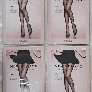 비너스 뉴스트롱 팬티스타킹 15D 살구색 M-L 4족