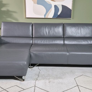 나뚜찌 이탈리아 플라이 이태리 전체 천연가죽 등받이 스윙 카우치소파쇼파