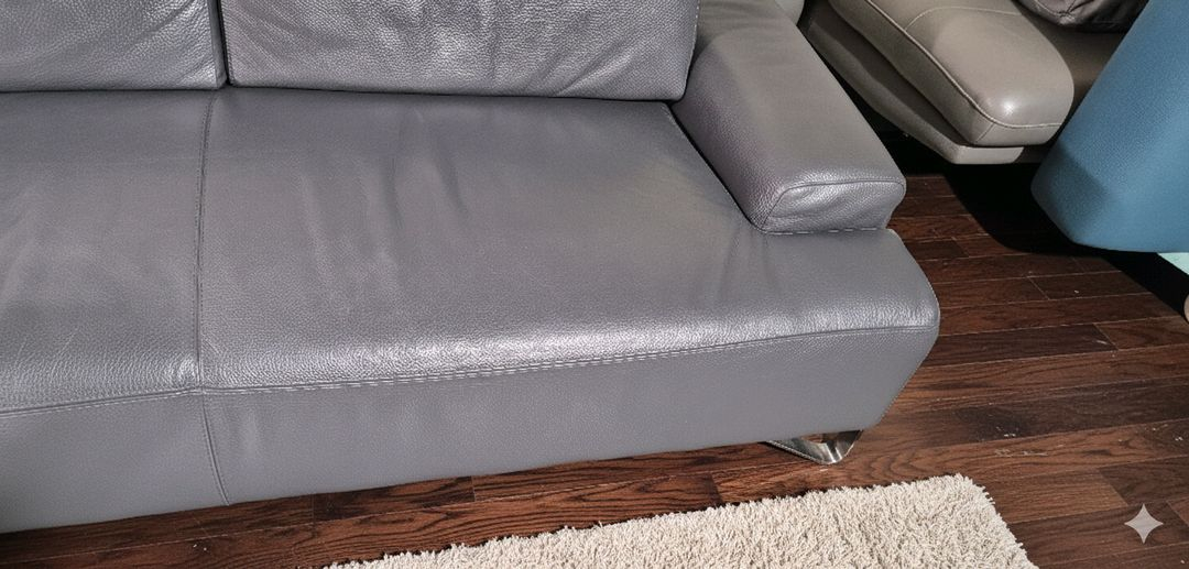 나뚜찌 이탈리아 플라이 이태리 전체 천연가죽 등받이 스윙 카우치소파쇼파--6