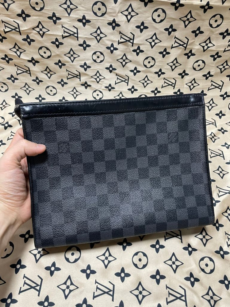 루이비통 다미에 포쉐트 보야주 클러치--2