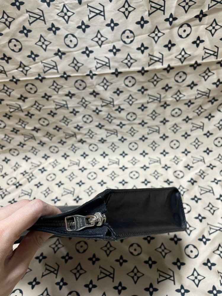 루이비통 다미에 포쉐트 보야주 클러치--4