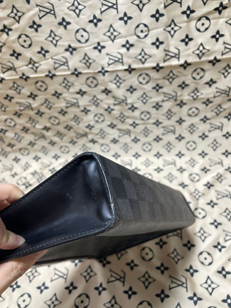 루이비통 다미에 포쉐트 보야주 클러치--5