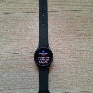 갤럭시워치6, 블랙,40mm