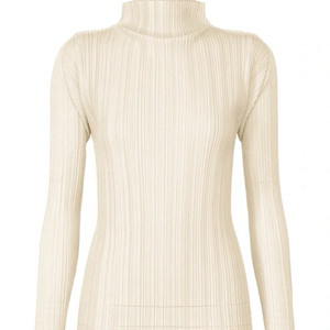 플리츠플리즈 소프트 플리츠 탑 오프화이트 새상품