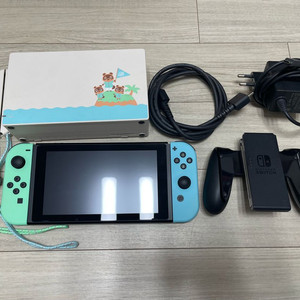 닌텐도 스위치 배터리 개선판 모여봐요 동물의 숲 에디션