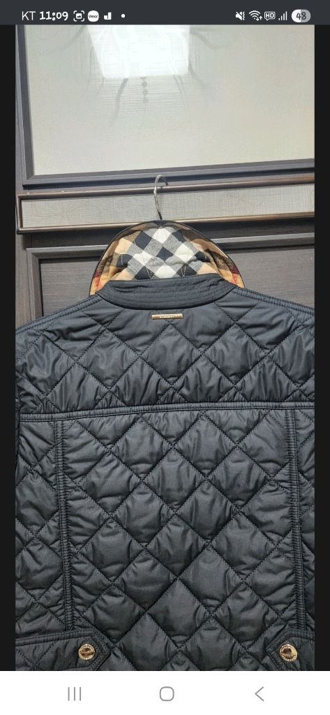 버버리 웨스트브릿지 퀄팅자켓--3