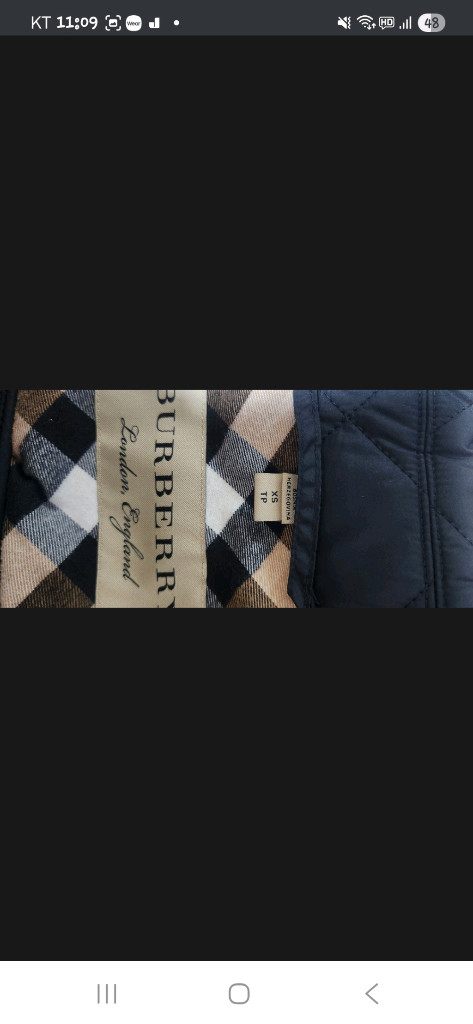 버버리 웨스트브릿지 퀄팅자켓--5