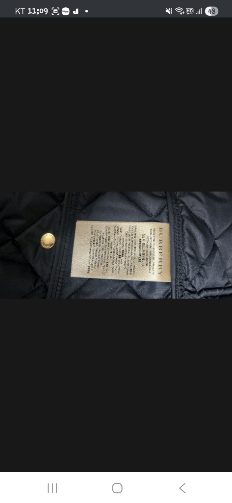 버버리 웨스트브릿지 퀄팅자켓--6