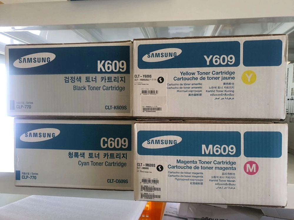 clp-775n clt609 4색 정품토너 1세트 - 안심되는 중고거래