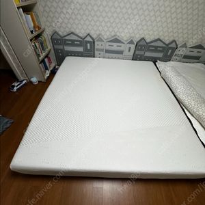 템퍼 라지킹 매트리스, 편백나무 깔판 이미지