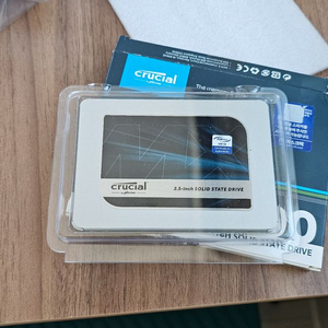 마이크론 MX500 1TB SATA 2.5INCH SSD (TLC, D램 O)