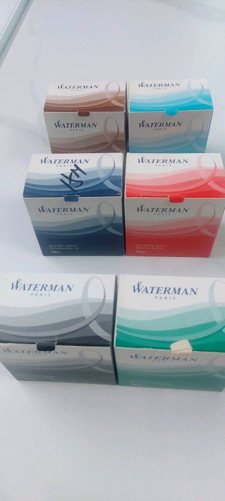 워터맨잉크6병+파커잉크4병 판매--1