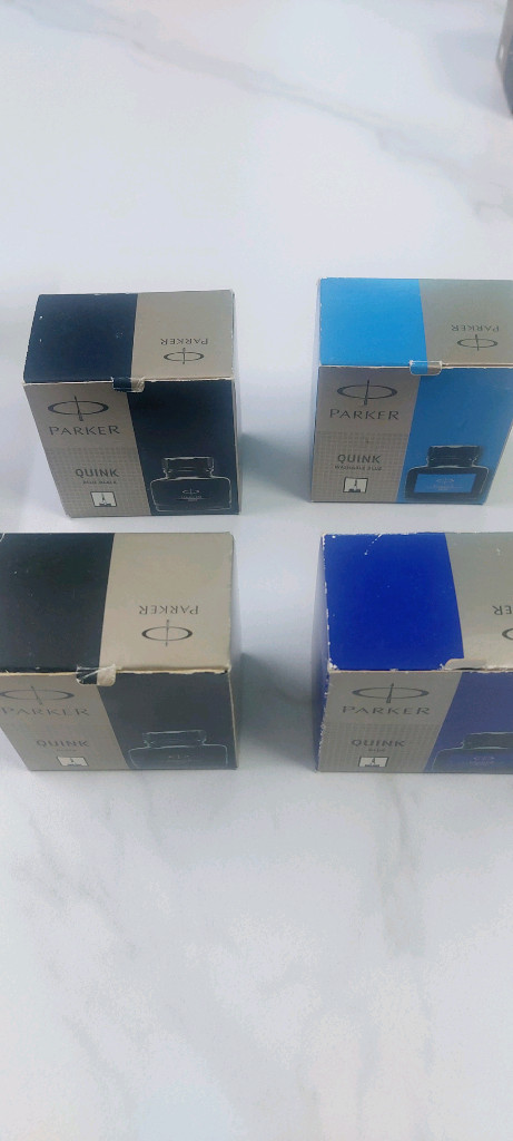 워터맨잉크6병+파커잉크4병 판매--2