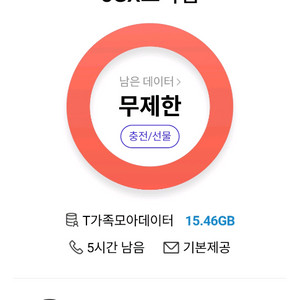 skt 데이터 2기가 일괄 판매합니다 이미지
