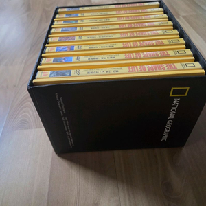 네셔널지오그래픽 dvd 박스 판매합니다