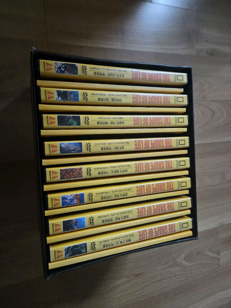 네셔널지오그래픽 dvd 박스 판매합니다--1