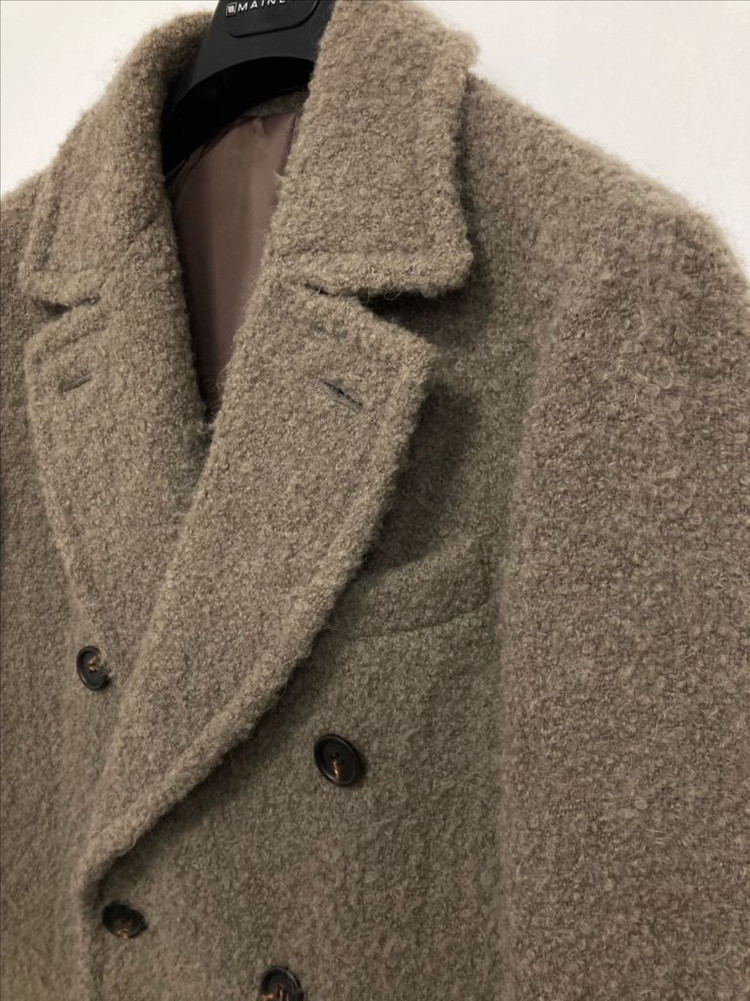 에스타도 알파카 폴로코트 46사이즈--1