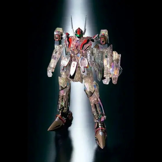 마크로스 초합금 DX VF-25F 메사이어 발키리 폴드 클리어 버전 이미지