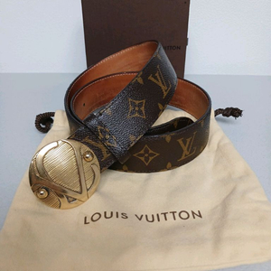 루이비통 모노그램 벨트 금장 버클 85 정품