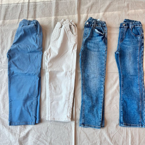 여아 140사이즈 청바지 4종