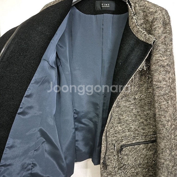 타임 니트 트위드 자켓--6