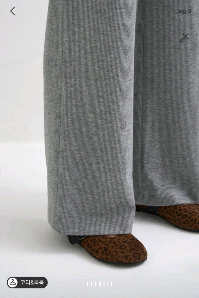 한섬 26ss신상 시스템 스트레이트팬츠&커버업니트 66--4