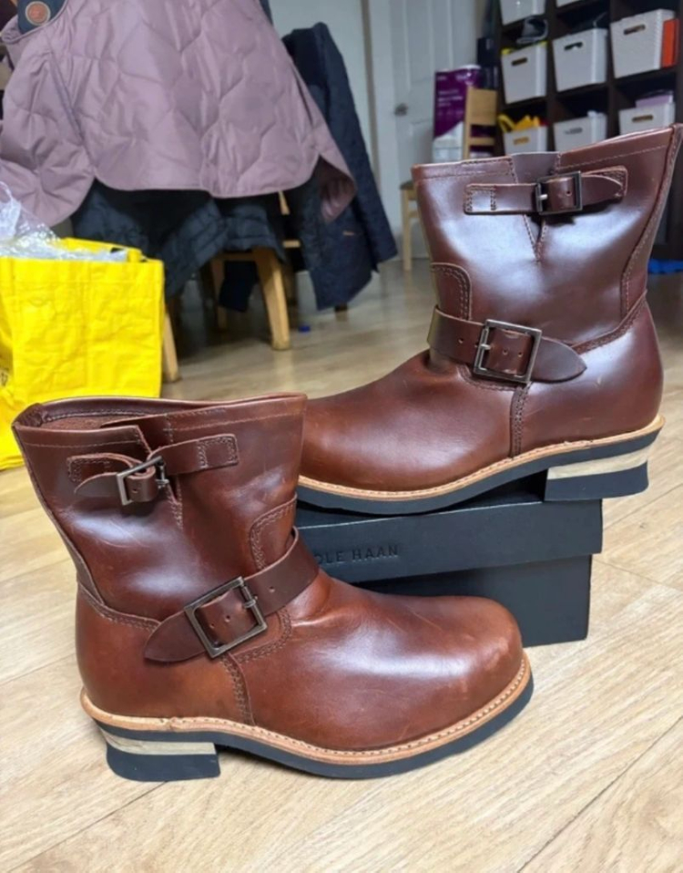 호킨스 바이크부츠 브라운(나이키 기준 260)새제품--2