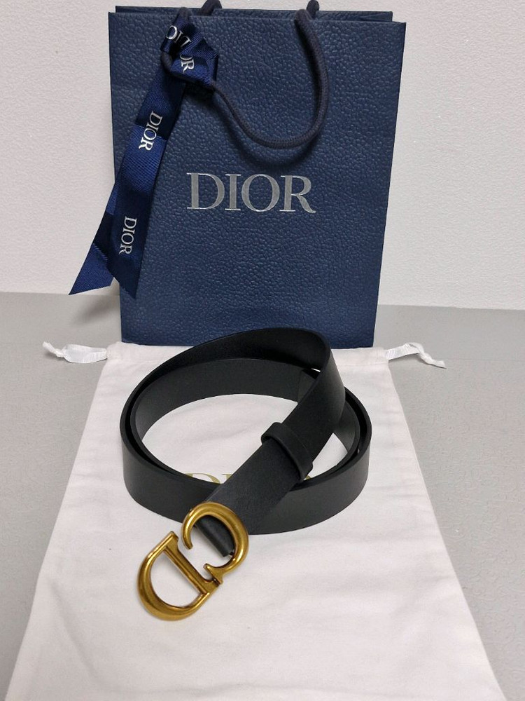 크리스찬디올 남성 가죽벨트 정품--7