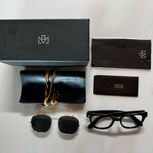 젠틀몬스터x디아프바인 안경 with 선글라스클립