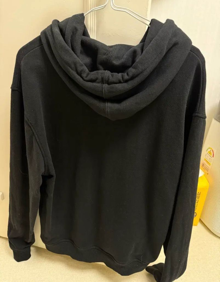 아미 스몰 하트 블랙 후드티 이미지